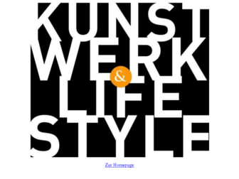 kunstwerk-lifestyle.de website preview