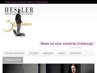 hessler-fashion.de website preview