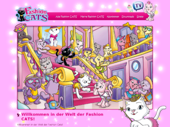 fashion-cats.com website preview