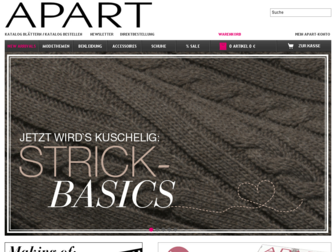 apart-fashion.de website preview