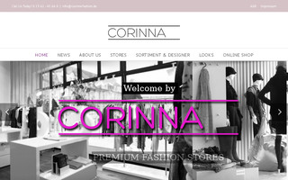 corinna-fashion.de website preview