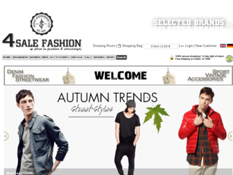 4sale-fashion.de website preview