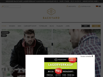 backyard-shop.de website preview