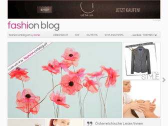 fashion.onblog.at website preview