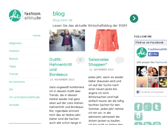 fashionattitude.de website preview