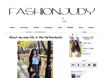 fashionjudy.com website preview