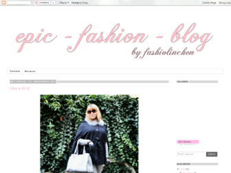 epic-fashion-blog.blogspot.com website preview