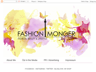 fashionmonger.net website preview
