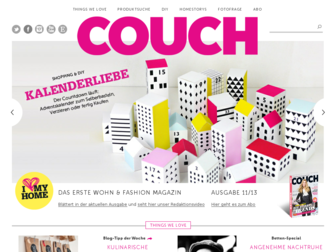 couch-mag.de website preview
