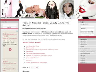 fashion-magazin.net website preview