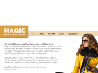 magic-mode.de website preview