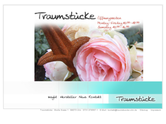 traumstuecke-ulm.de website preview