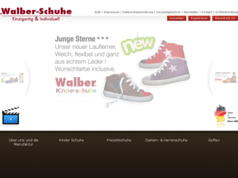 walber-schuhe.de website preview