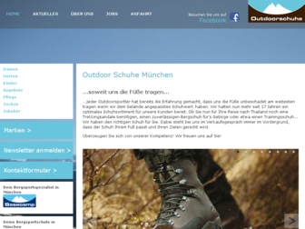outdoor-schuhe-muenchen.de website preview