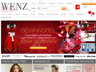 wenz.de website preview