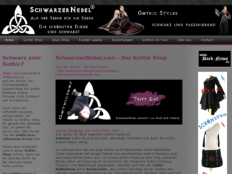 schwarzernebel.com website preview