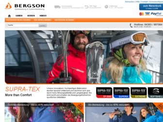 bergson-shop.de website preview