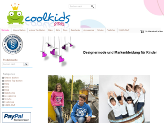 coolkids-store.com website preview
