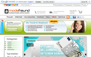 modefreund.de website preview