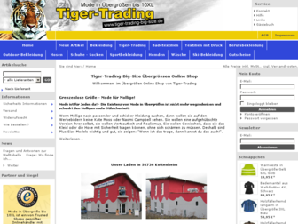 tiger-trading-big-size.de website preview