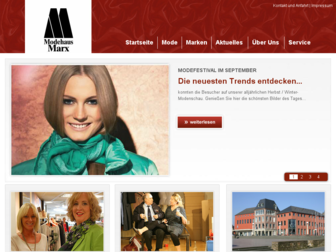 modehaus-marx.de website preview