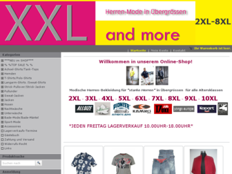 xxlandmore.de website preview
