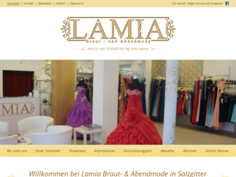 lamia-mode.com website preview
