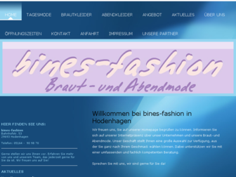bines-fashion.de website preview