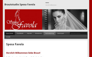 sposa-favola.de website preview