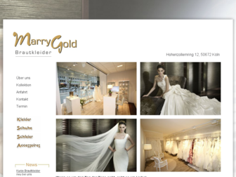 marrygold.de website preview
