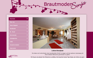 brautmoden-sonja.de website preview
