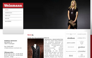 modehaus-weinmann.de website preview