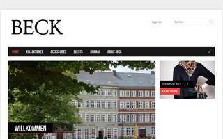 modehausbeck.de website preview