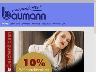 modehaus-baumann.de website preview
