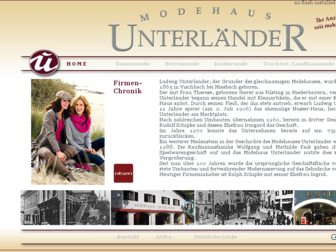 modehaus-unterlaender.de website preview