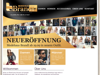 brandl-modehaus.de website preview