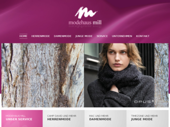 modehaus-mill.com website preview