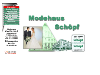 modehaus-schoepf.de website preview