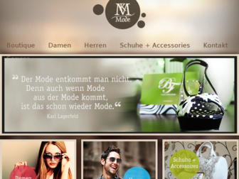 mk-mode.de website preview