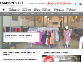 fashionart-berlin.de website preview