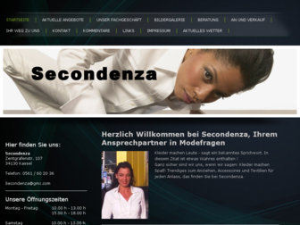 secondenza.com website preview