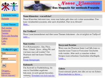 nasse-klamotten.de website preview