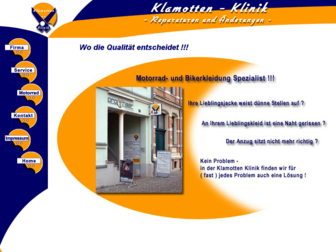klamotten-klinik.de website preview