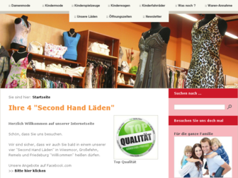 second-hand-laden.com website preview