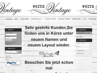 white-vintage.de website preview