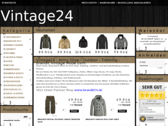 vintage24.com website preview