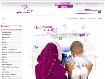 underwear-lounge.com website preview