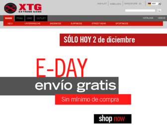 xtg.es website preview
