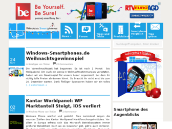 windows-smartphones.de website preview