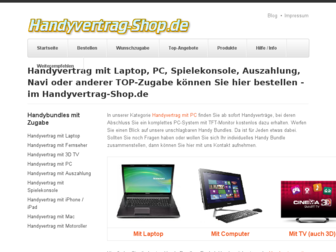 handyvertrag-shop.de website preview